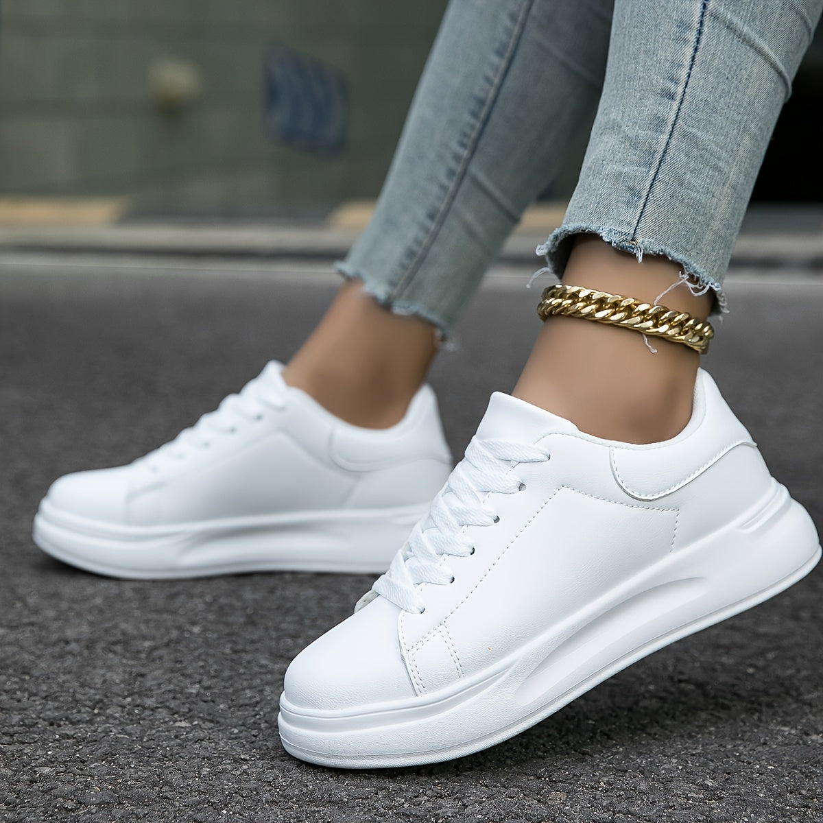 Damskie sneakersy z komfortową amortyzacją – stylowy krok każdego dnia