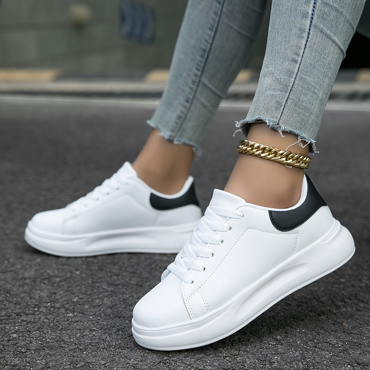 Damskie sneakersy z komfortową amortyzacją – stylowy krok każdego dnia