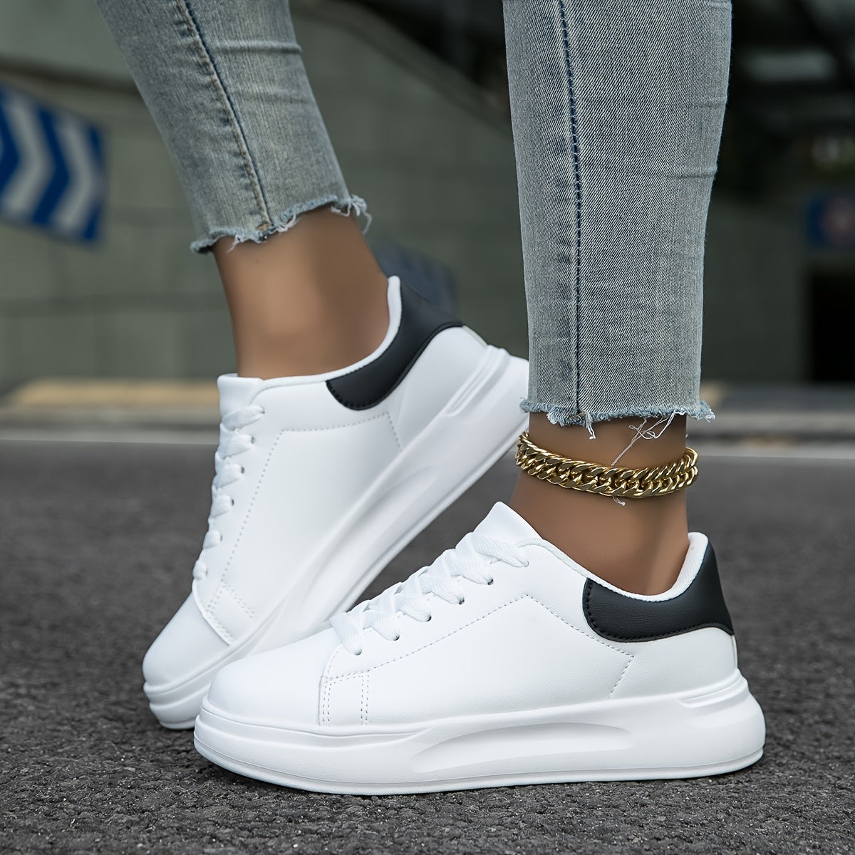 Damskie sneakersy z komfortową amortyzacją – stylowy krok każdego dnia