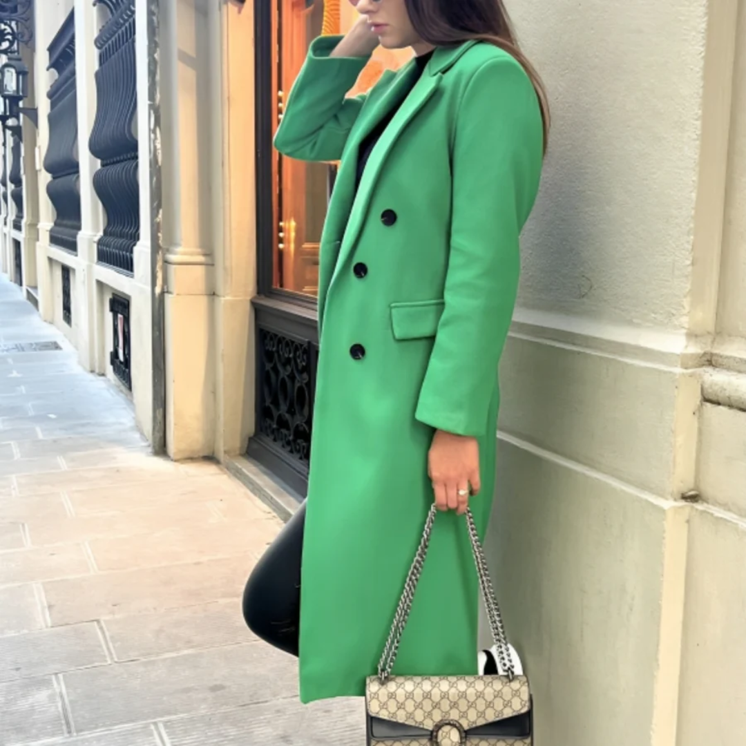 Idalia | Płaszcz women długi