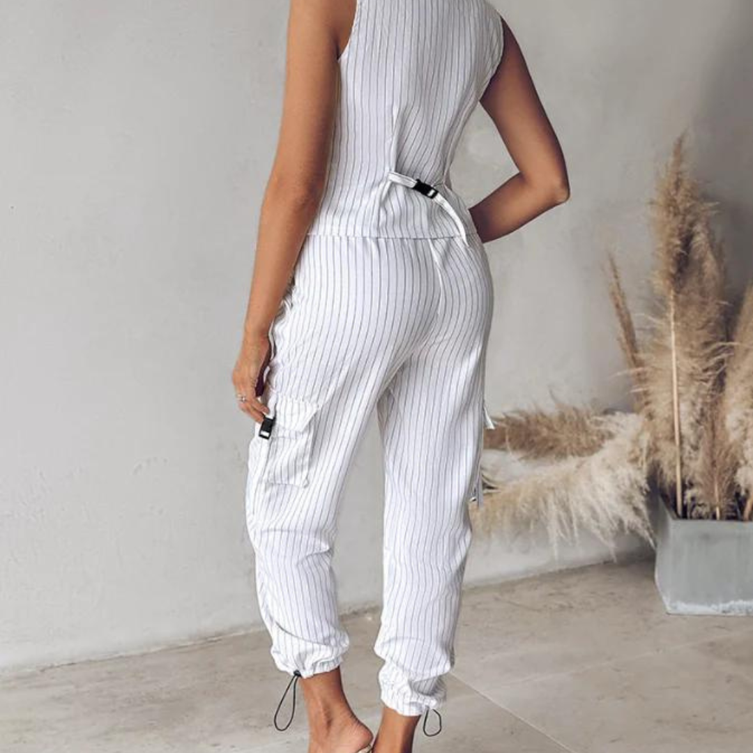 Karolina - Komplet damski - Elegancki dwuczęściowy zestaw
