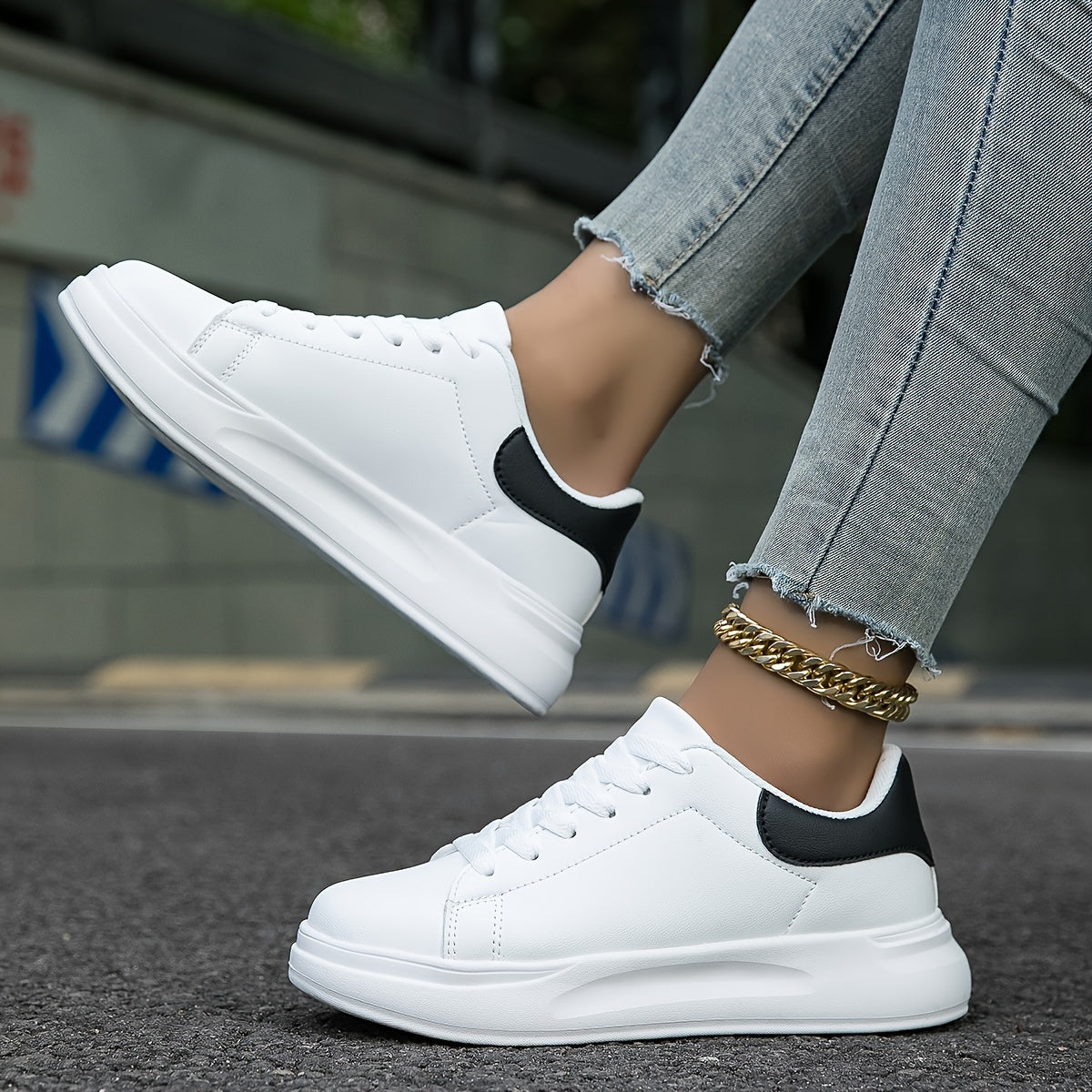 Damskie sneakersy z komfortową amortyzacją – stylowy krok każdego dnia