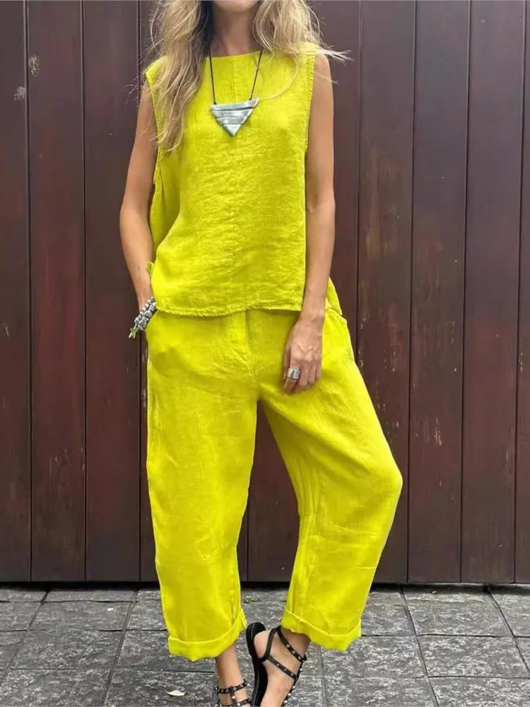Weronika - Komplet damski 2-częściowy - Wygodna i modna kombinacja