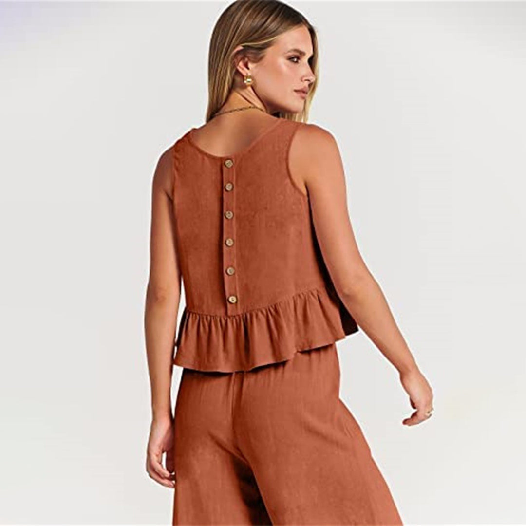 Elwira - Komplet damski 2-częściowy - Elegancka stylizacja na różne okazje