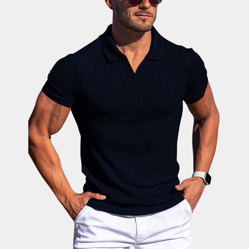 Adrian – Polo męskie – Taliowany krój i elegancki styl