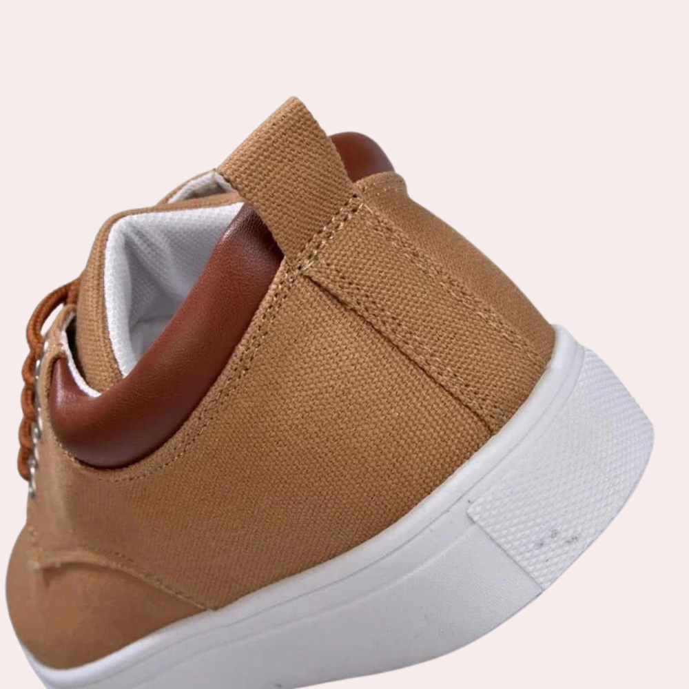 Birger | Buty męskie jesień lekkie materiał tekstylny z kontrastowymi sznurowadłami i casualowym fasonem