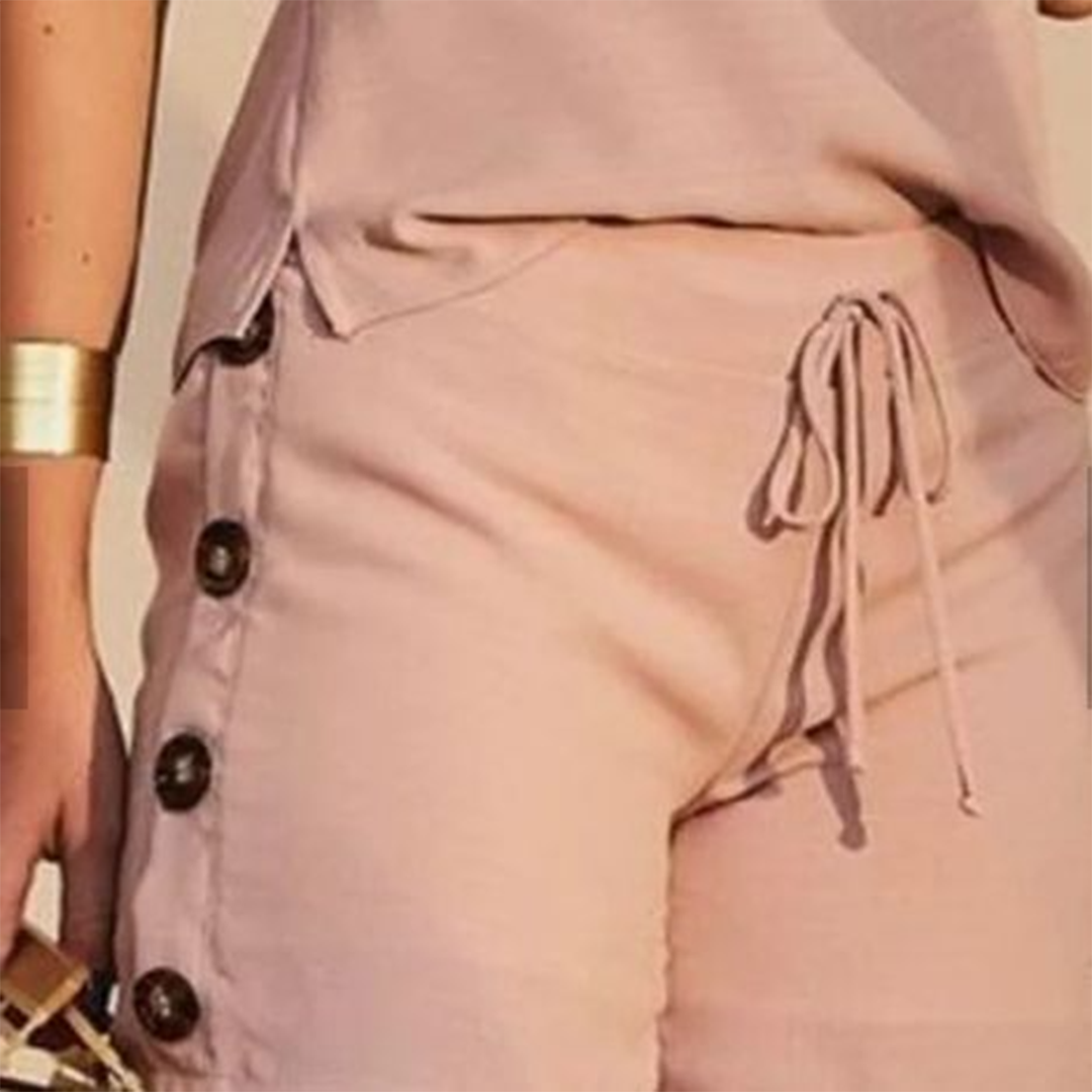 Dominika - Komplet damski 2-częściowy casual - Swobodny i modny look