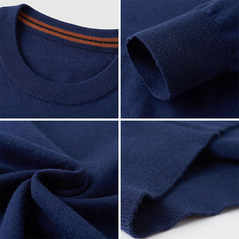 Filip | Sweter męski z okrągłym dekoltem