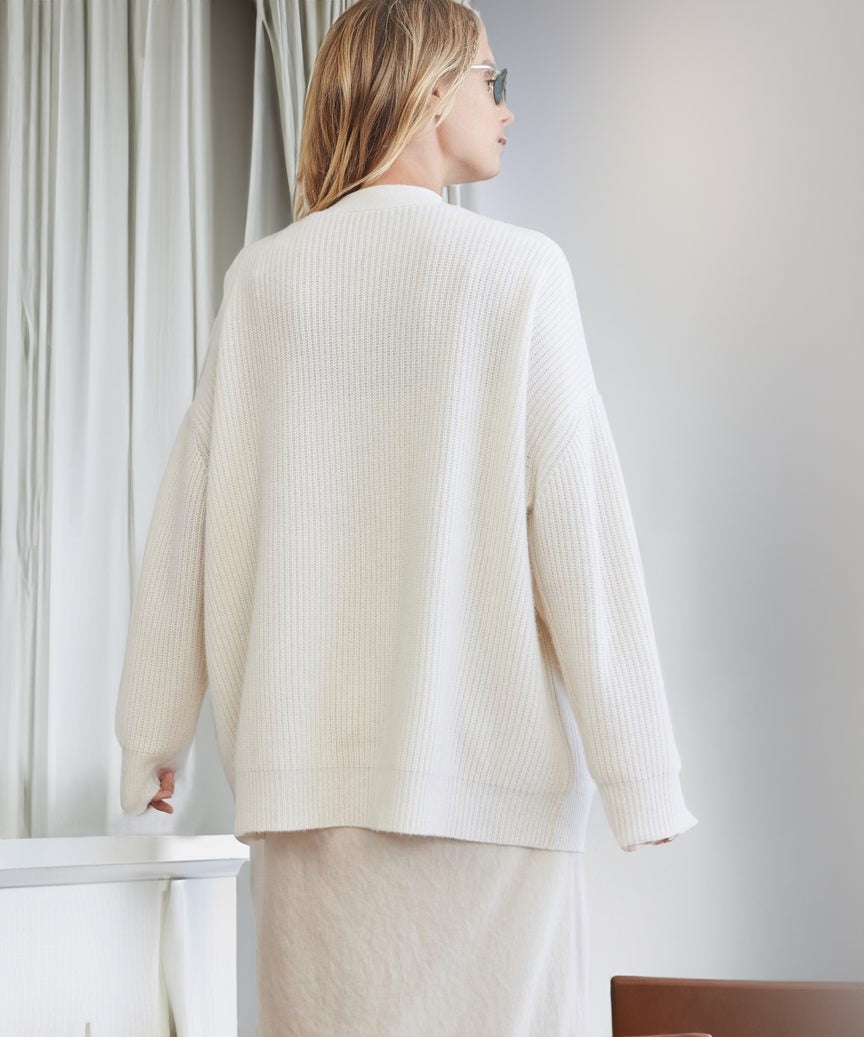 Iwona | Kardigan damski oversize