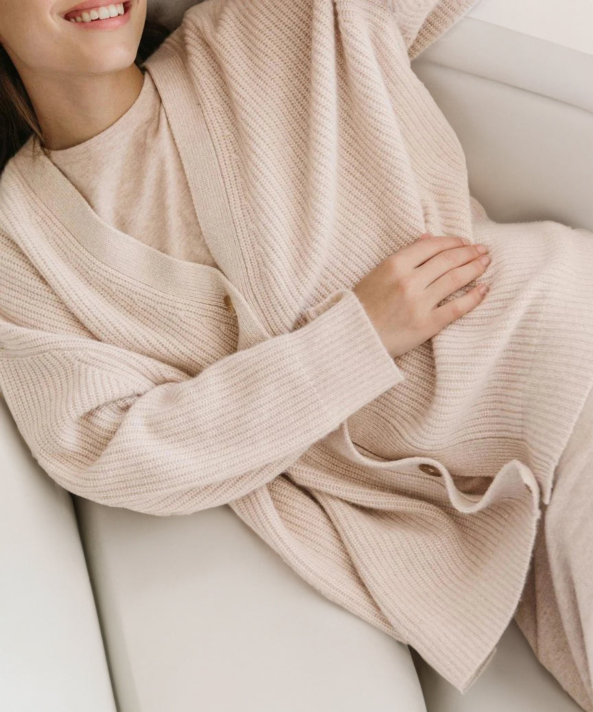 Iwona | Kardigan damski oversize