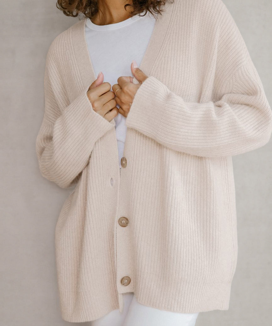 Iwona | Kardigan damski oversize
