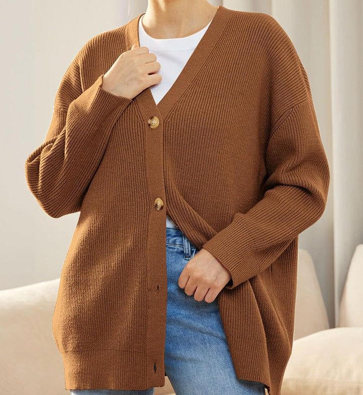 Iwona | Kardigan damski oversize