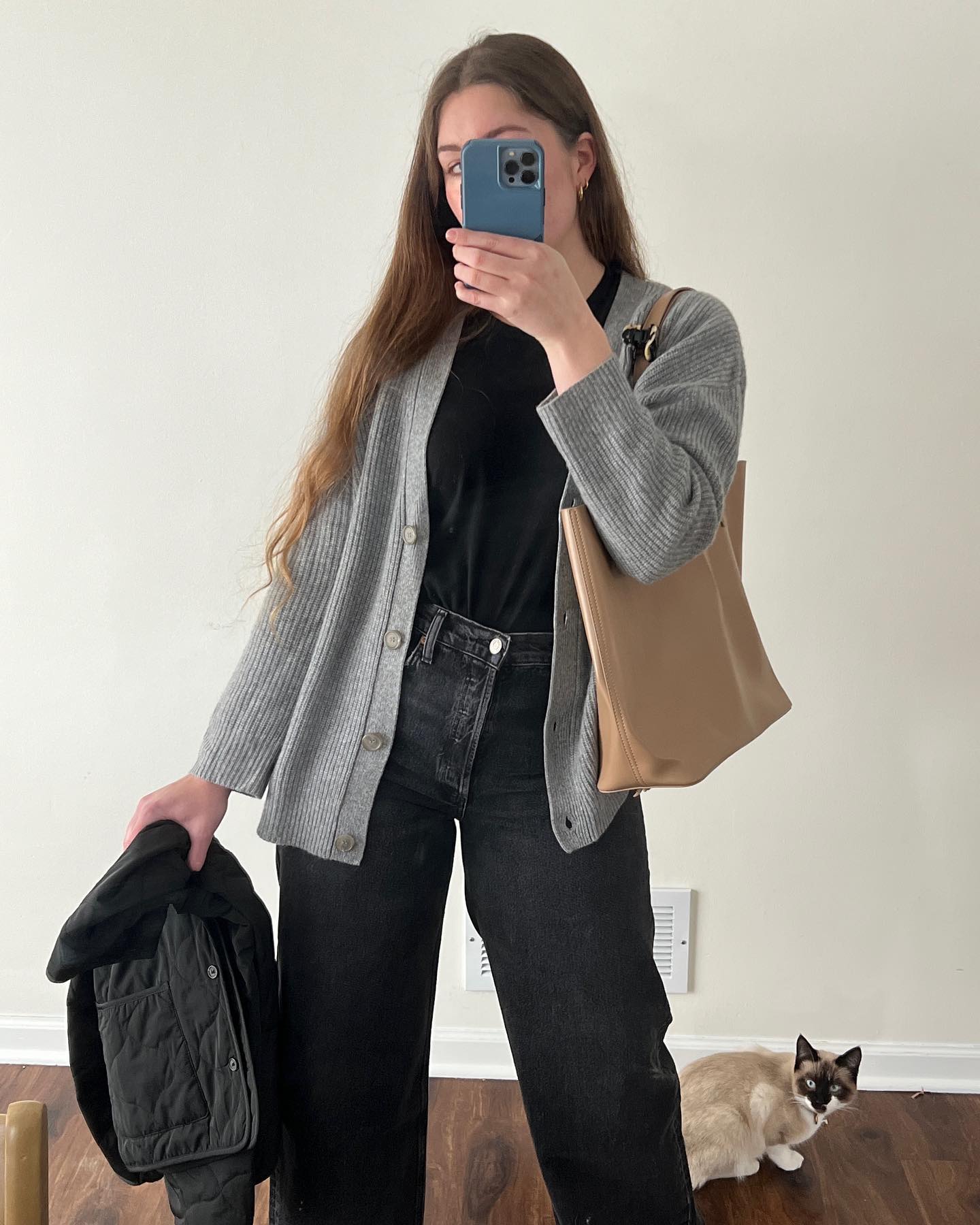 Iwona | Kardigan damski oversize