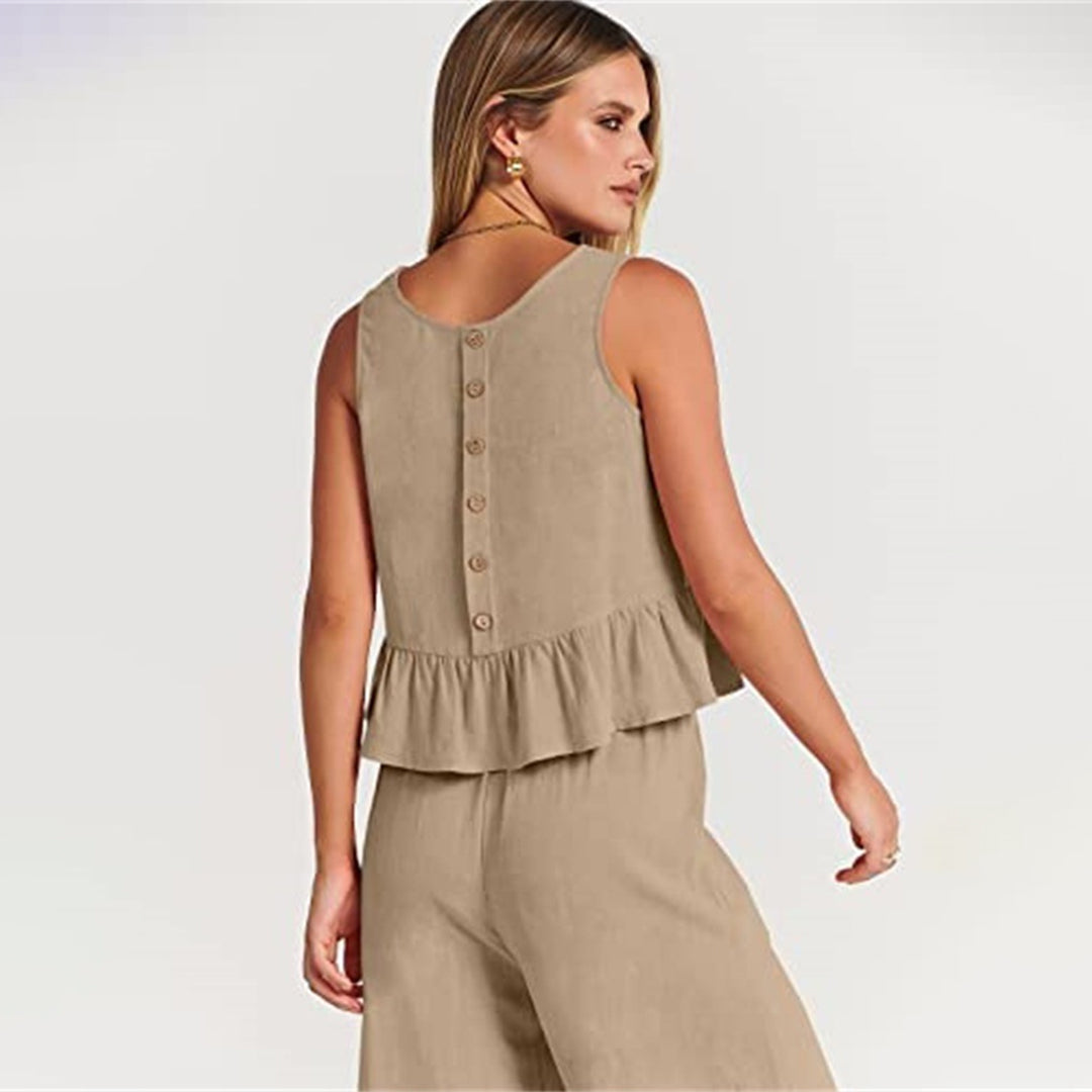 Elwira - Komplet damski 2-częściowy - Elegancka stylizacja na różne okazje