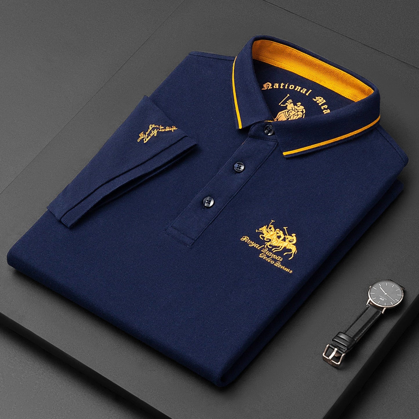 Letnia koszulka polo męska w klasycznym stylu – elegancja i wygoda na każdą okazję