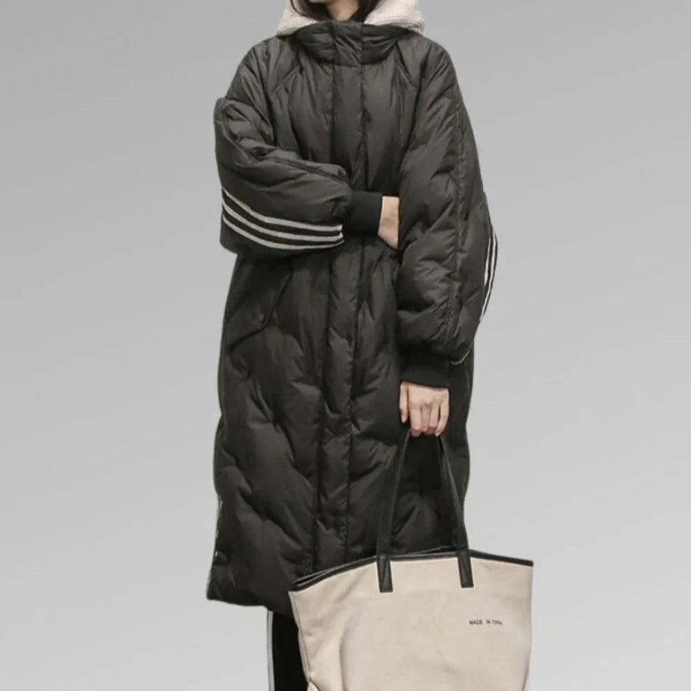 Jagoda | Płaszcz damska zimowy oversize
