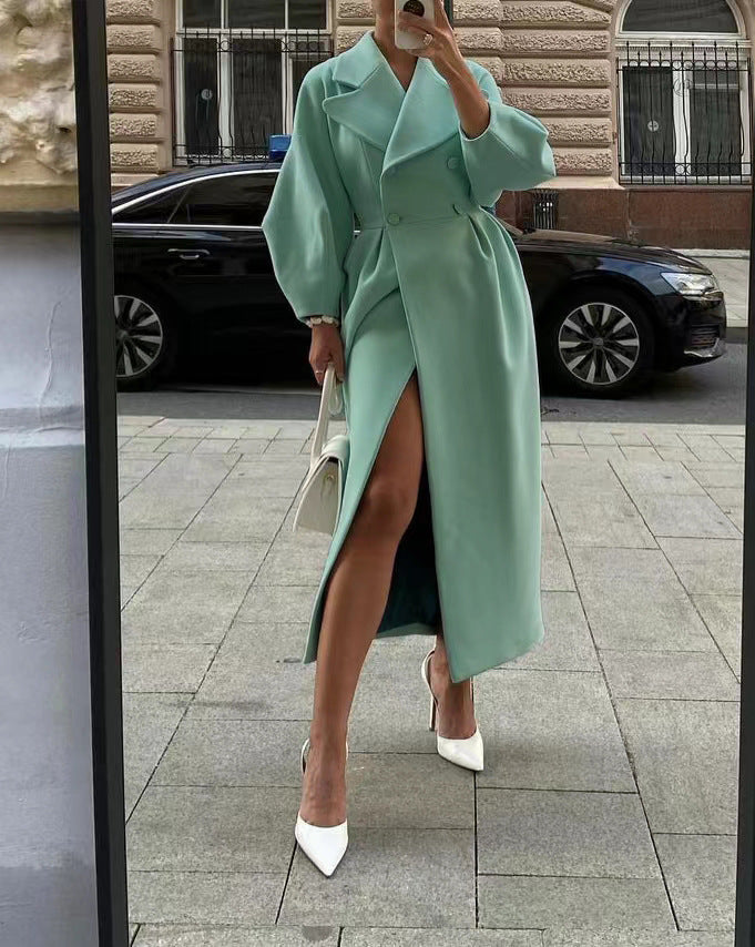 Kalina | Płaszcz women długi