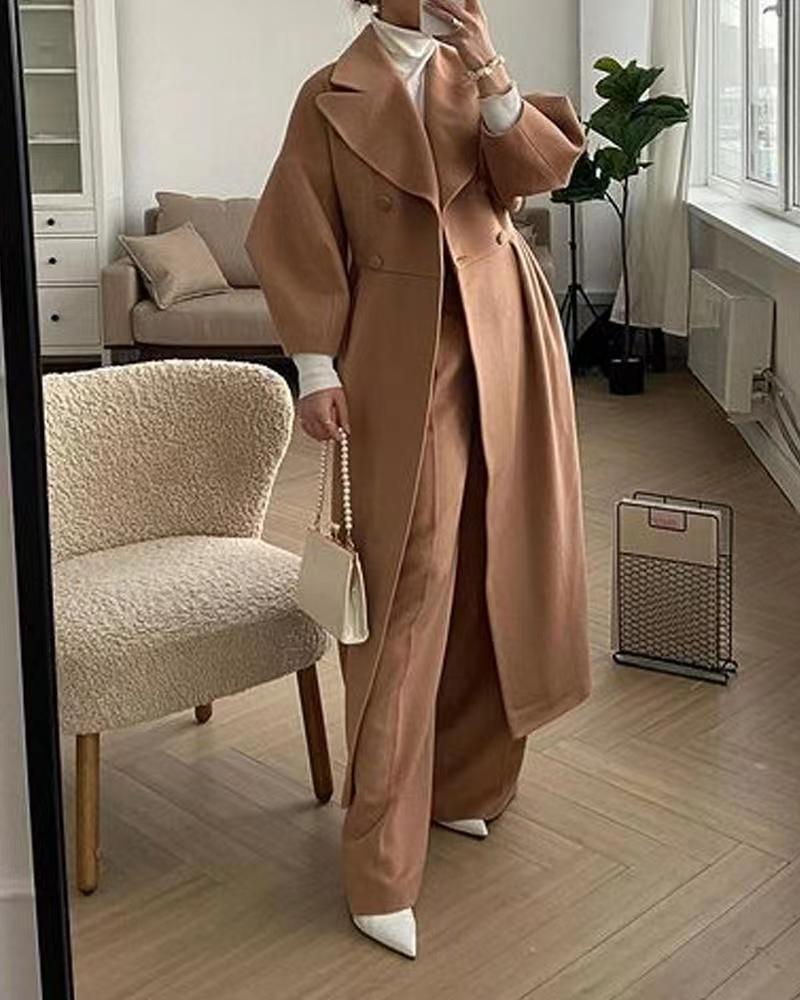 Kalina | Płaszcz women długi