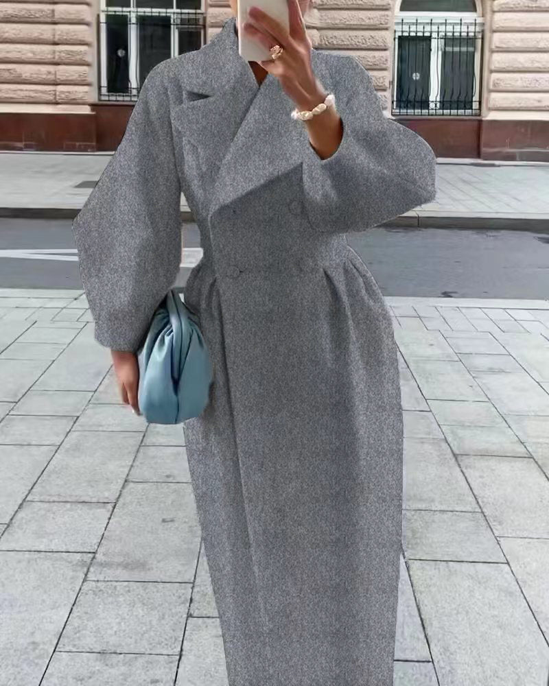 Kalina | Płaszcz women długi