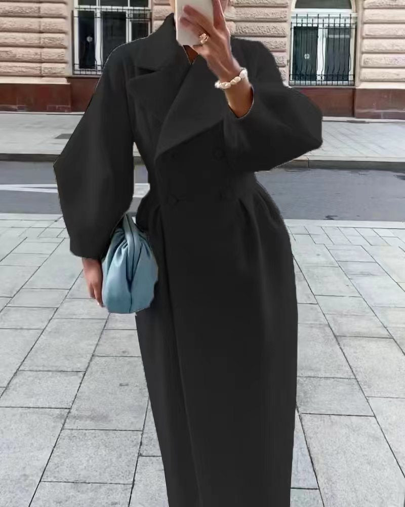 Kalina | Płaszcz women długi