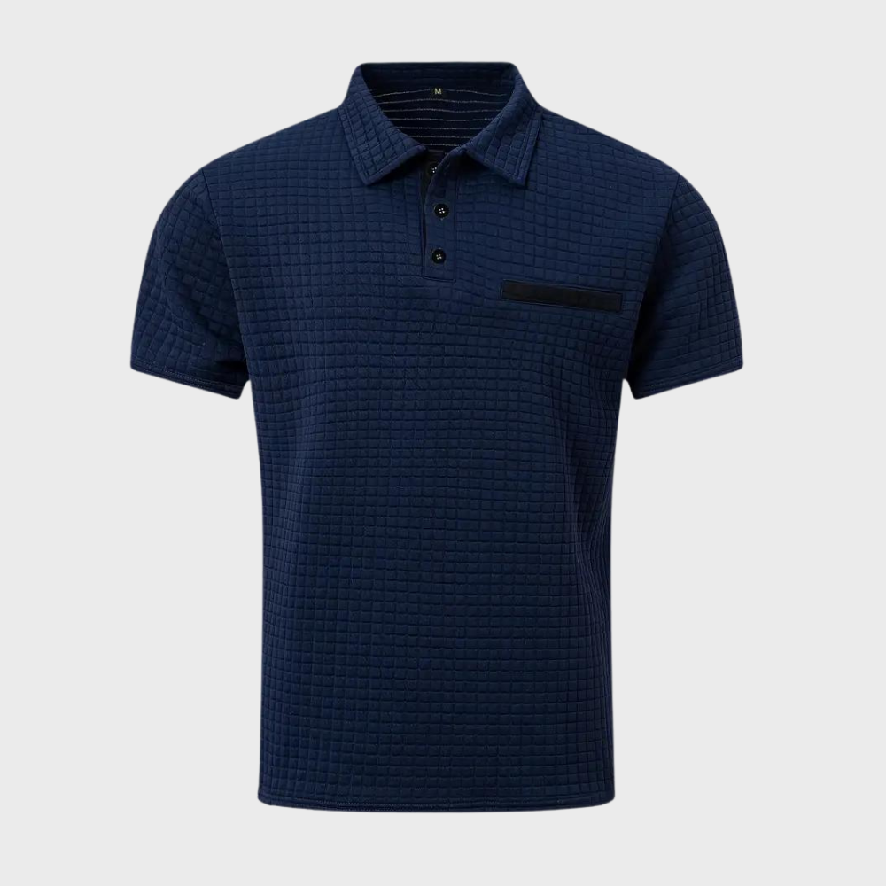 Męska koszulka polo z krótkim rękawem, elegancka i komfortowa, dostępna w wielu kolorach
