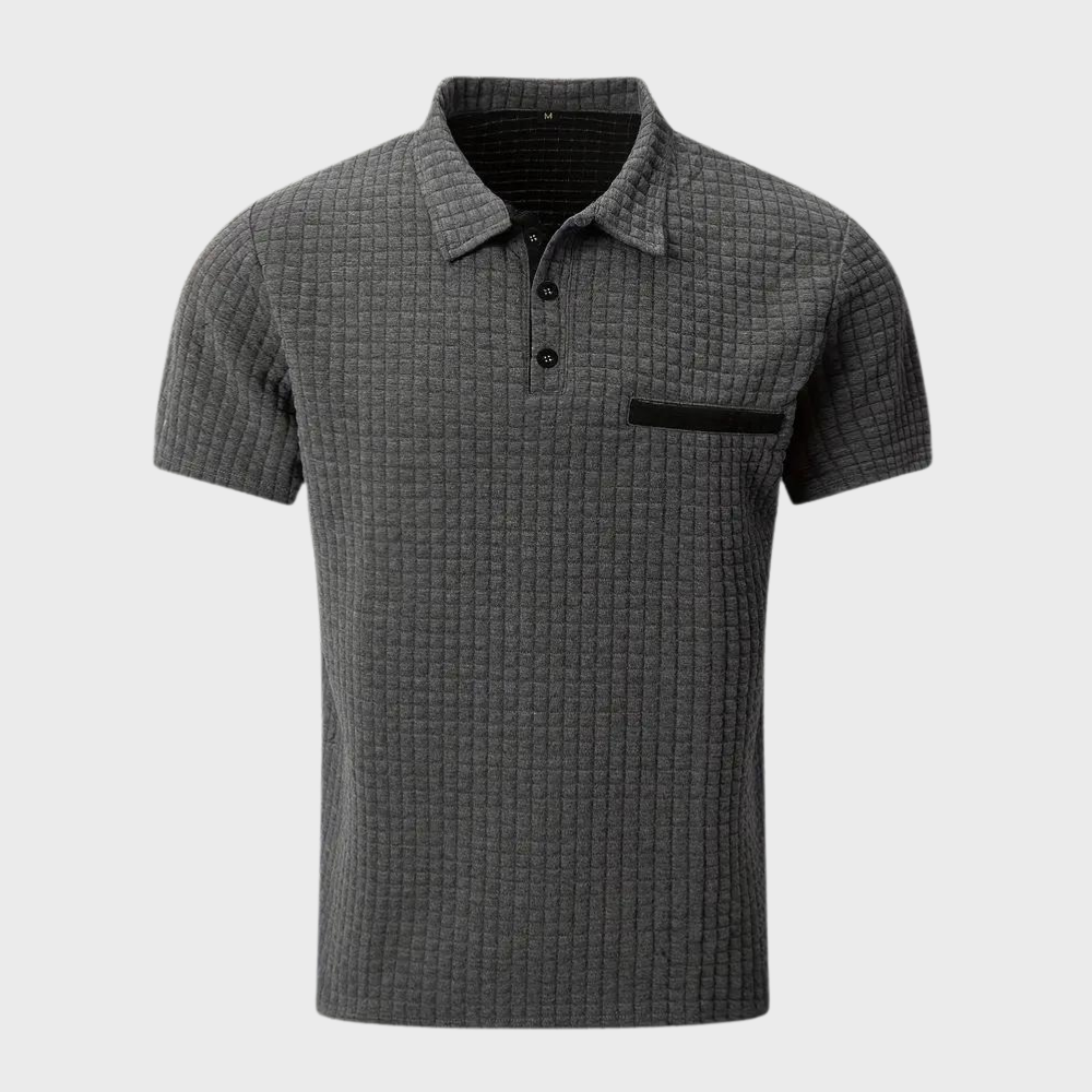 Męska koszulka polo z krótkim rękawem, elegancka i komfortowa, dostępna w wielu kolorach