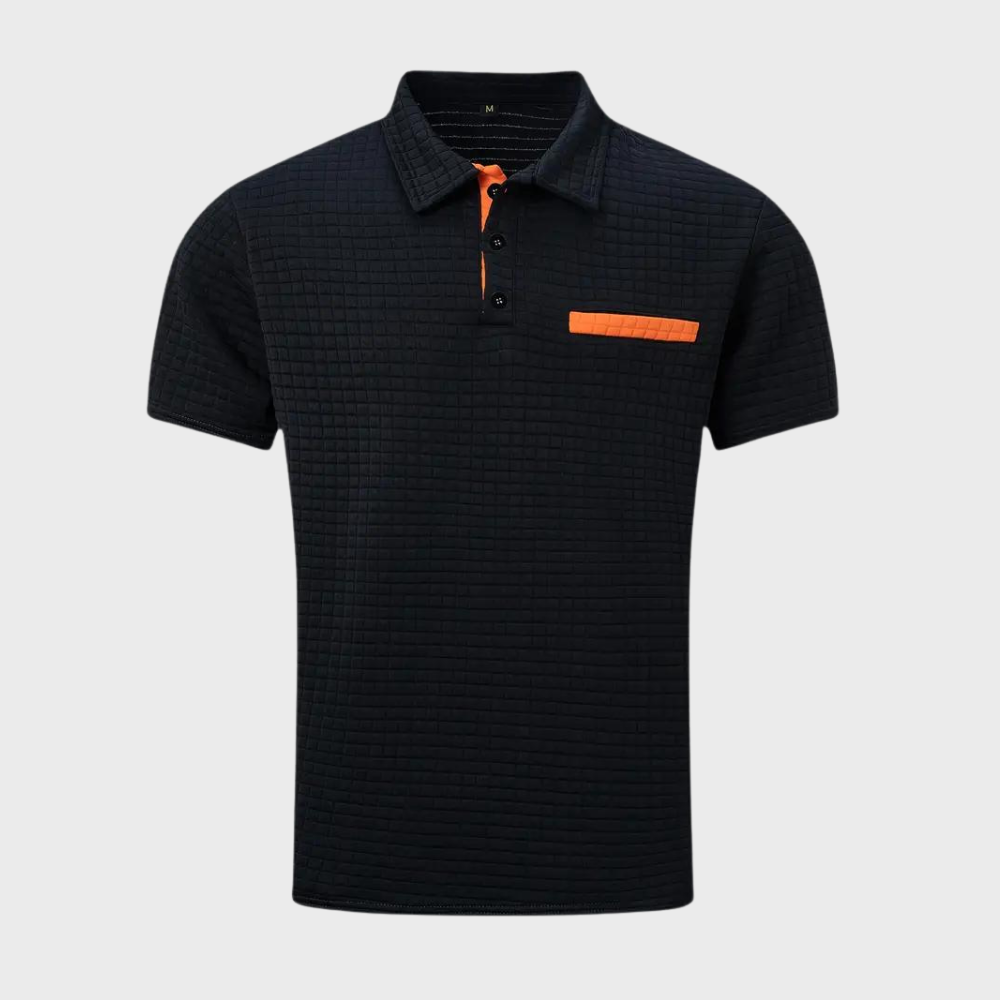 Męska koszulka polo z krótkim rękawem, elegancka i komfortowa, dostępna w wielu kolorach