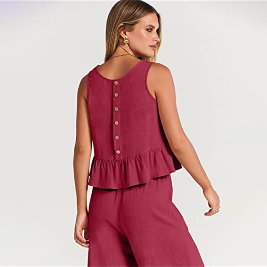 Elwira - Komplet damski 2-częściowy - Elegancka stylizacja na różne okazje
