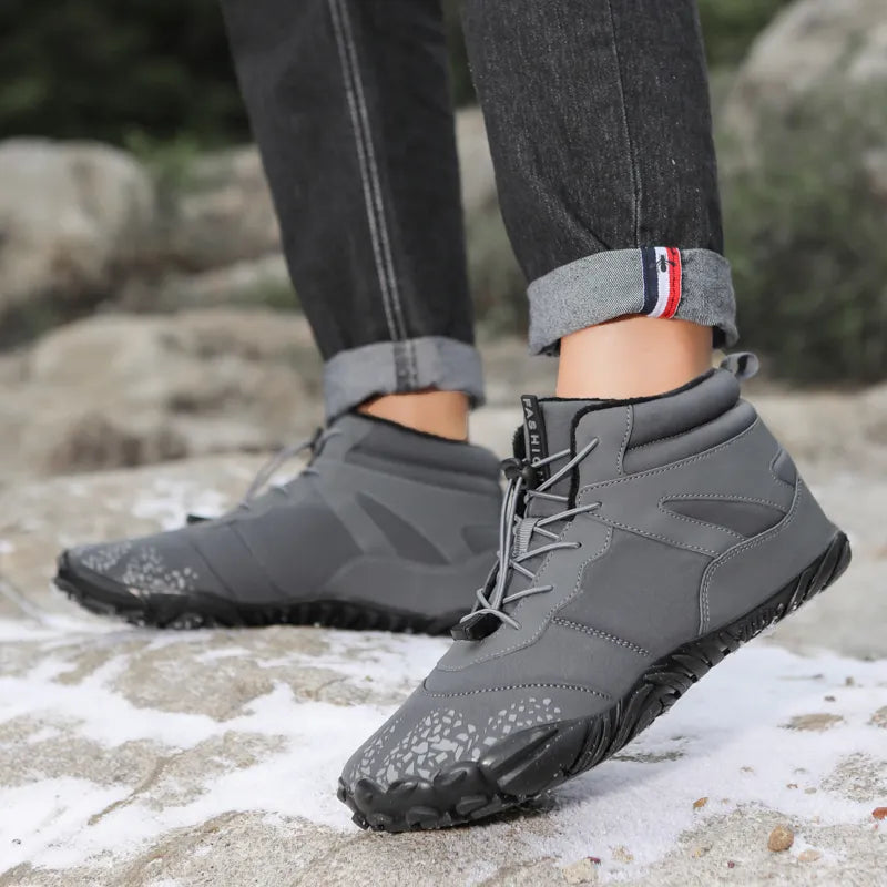 Agnieszka - Zimowe Buty Barefoot - Lekkie i Ciepłe