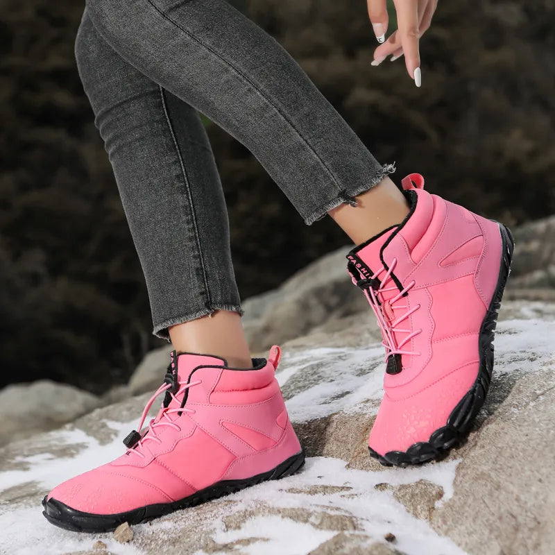 Agnieszka - Zimowe Buty Barefoot - Lekkie i Ciepłe