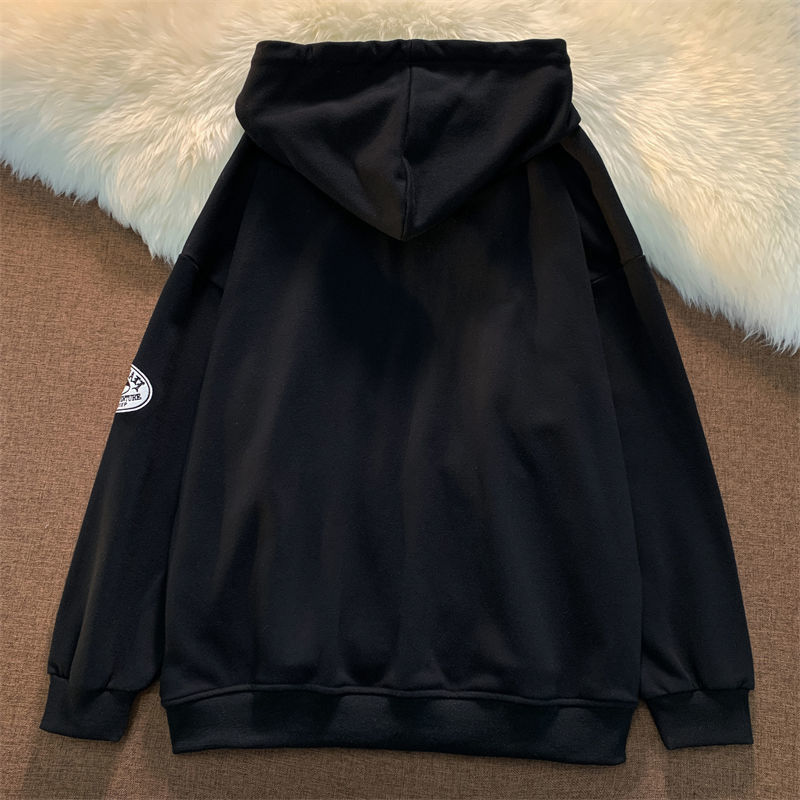 Jakub | Bluza męska oversize z kapturem i nadrukiem