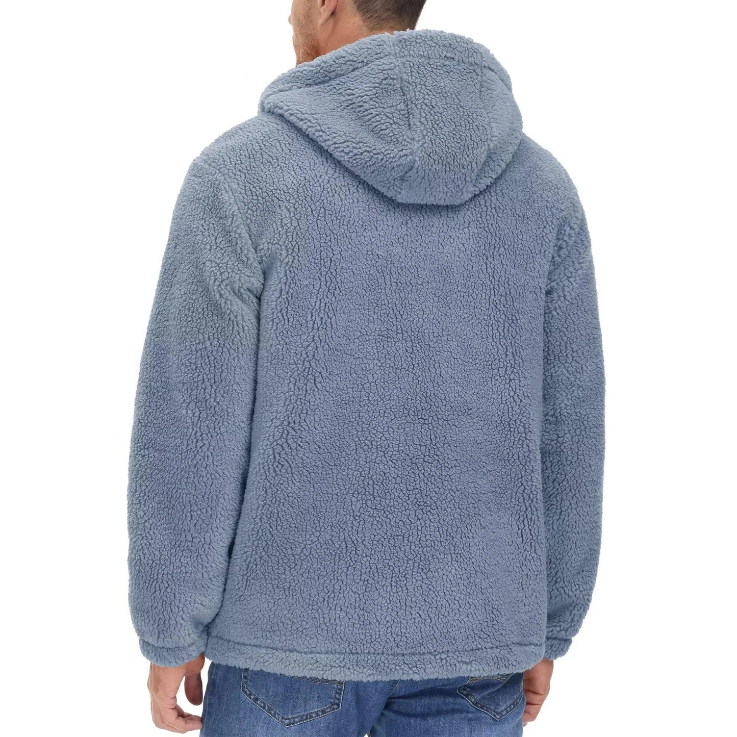 Mathis | Bluza polarowa męska z kapturem