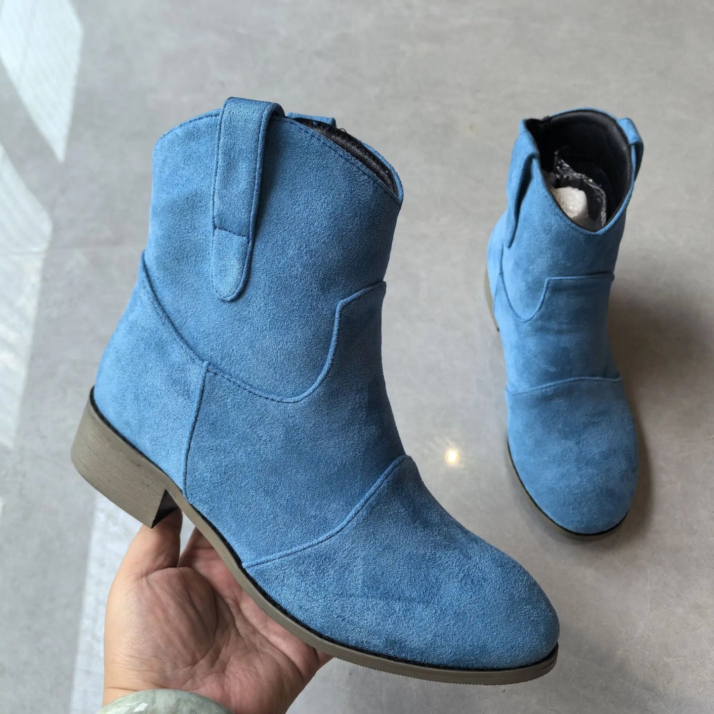 Kalina | Botki damskie western