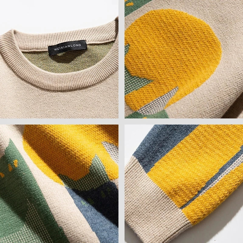 Norbert | Oversize sweter męski