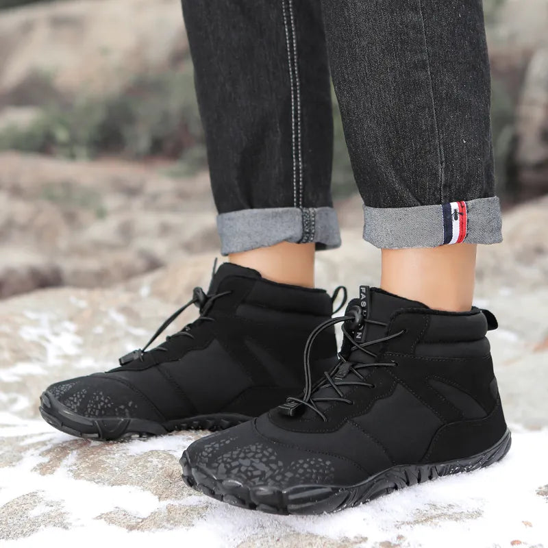 Agnieszka - Zimowe Buty Barefoot - Lekkie i Ciepłe