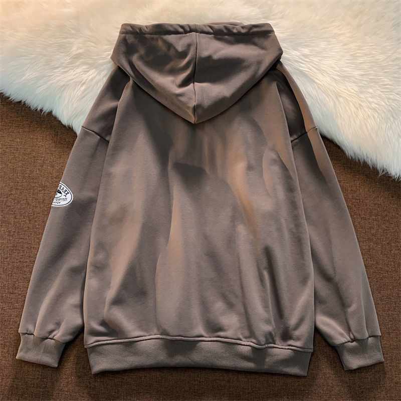 Jakub | Bluza męska oversize z kapturem i nadrukiem