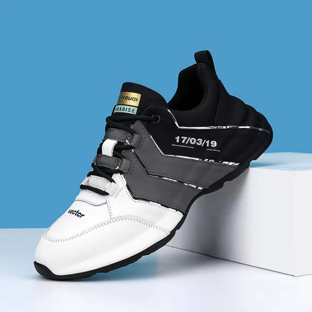 Robert | Buty sportowe męskie jesień oddychające tworzywo PU z szerokim wejściem i dynamicznym fasonem