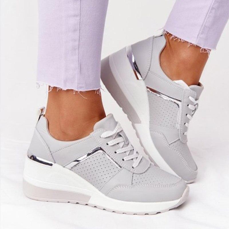 Damskie sneakersy z elastyczną podeszwą i nowoczesnym designem – stylowe wsparcie na każdy dzień