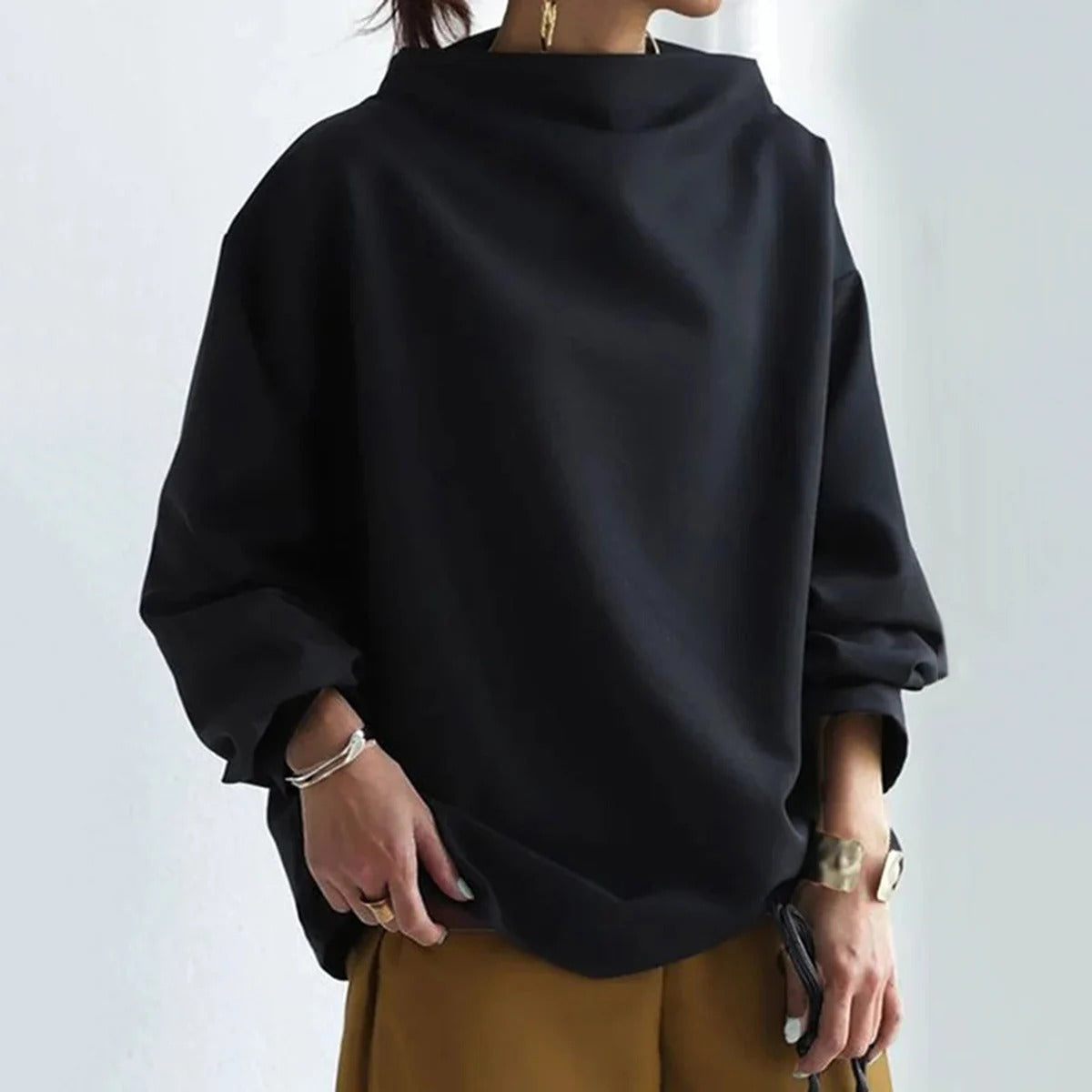 Marcelina | Sweter damski z golfem