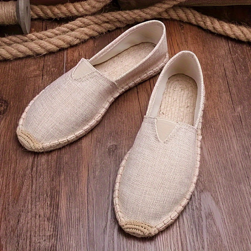 Espadryle męskie na lato w stylu loafers