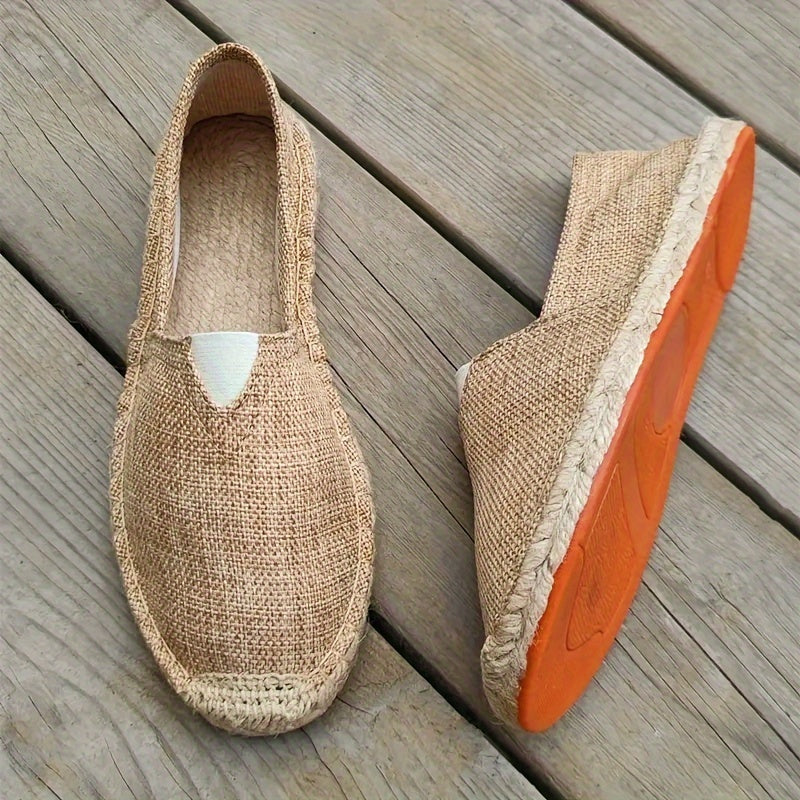 Espadryle męskie na lato w stylu loafers