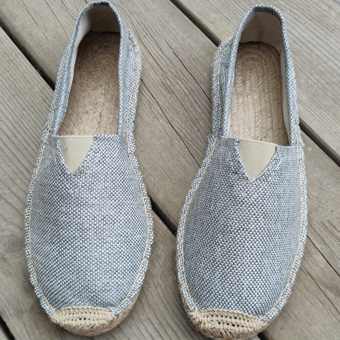 Espadryle męskie na lato w stylu loafers