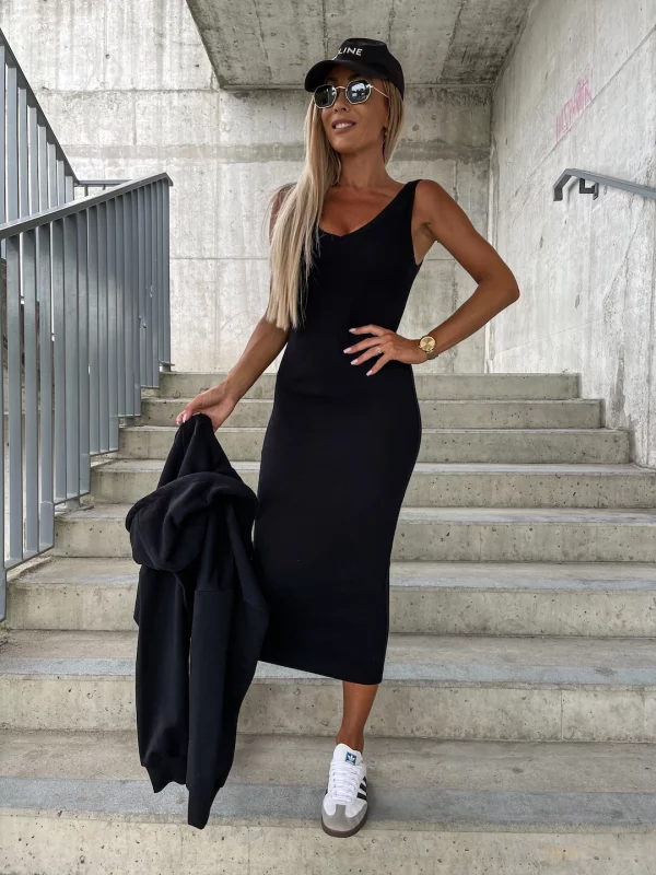 Teresa - Komplet damski elegancki - Sukienka i bluza, unikalna kombinacja