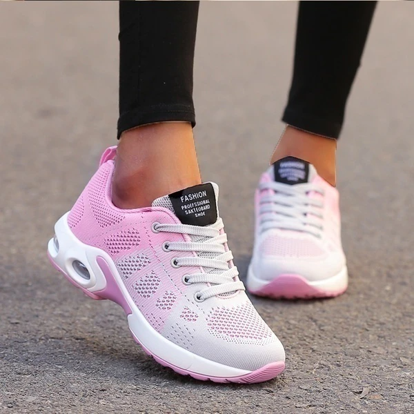 Damskie sportowe sneakersy z elastyczną podeszwą i oddychającym materiałem – komfort na każdy dzień