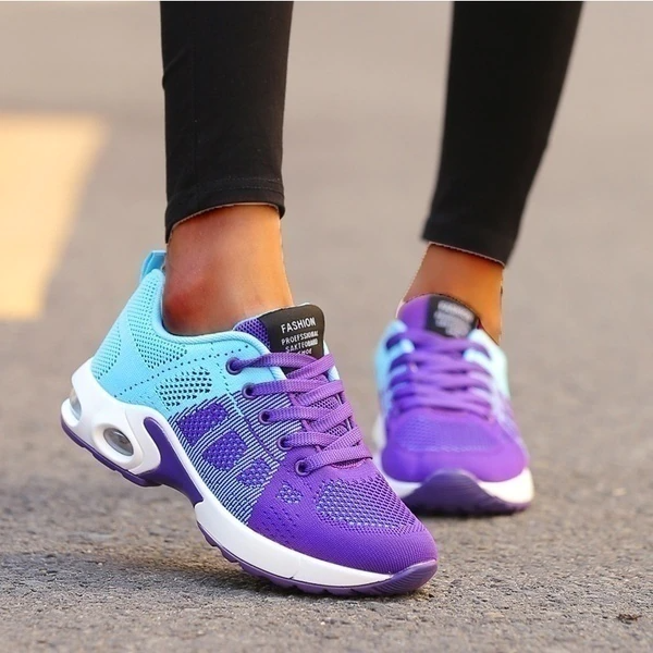 Damskie sportowe sneakersy z elastyczną podeszwą i oddychającym materiałem – komfort na każdy dzień