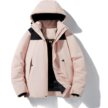 Ewelina | Kurtka narciarska damska z kapturem i kieszeniami