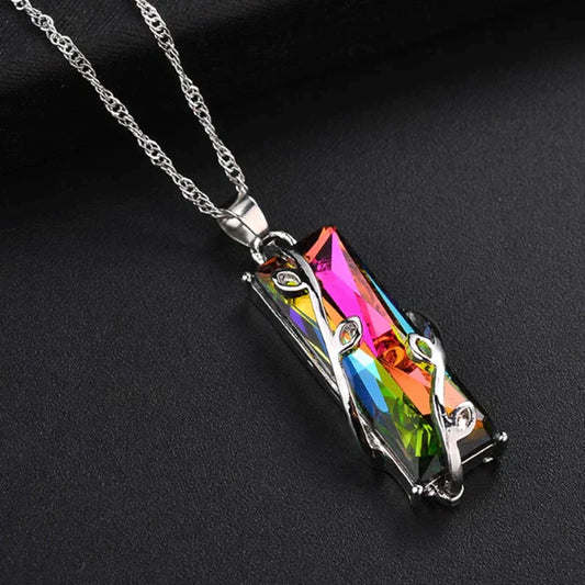Lena Drzewo życia z kamieniem tęczowym – duchowy amulet