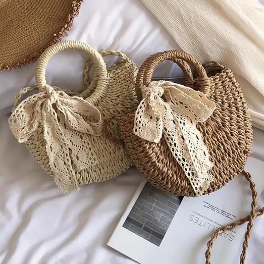 Aleksandra - Crossbody torba z wikliny
