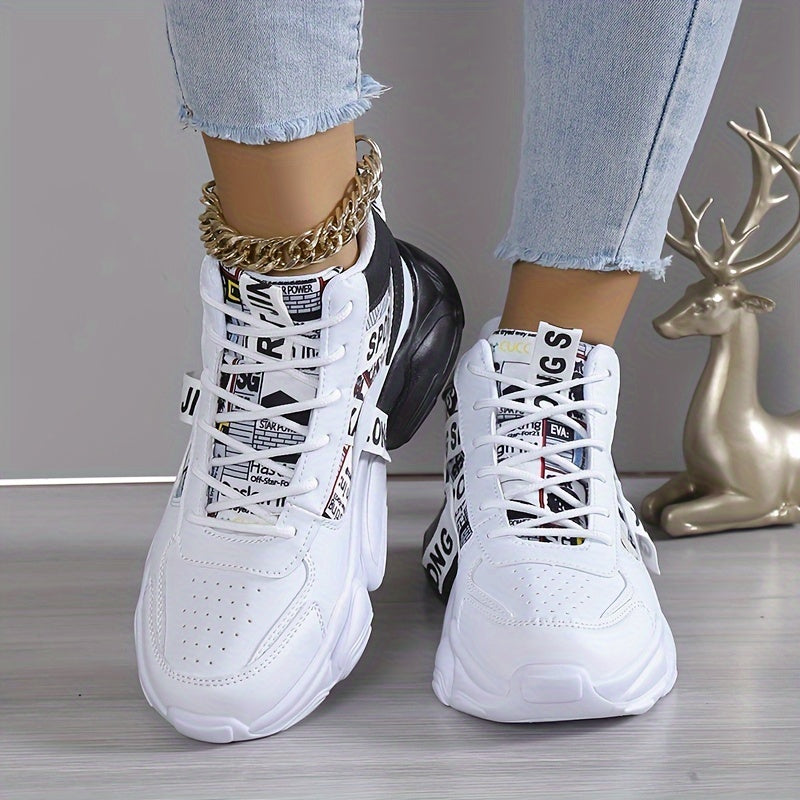 Marianna - Colorblock Casual Sneakersy dla Kobiet