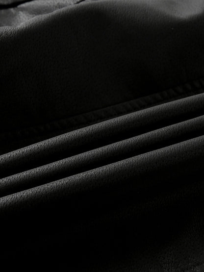 Maksym | Kurtka pilotka zimowa męska z futrzanym kołnierzem